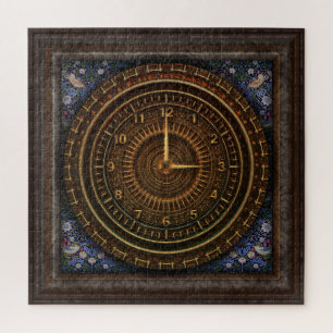 Steampunk Vintage Alte Kupferuhrwerk