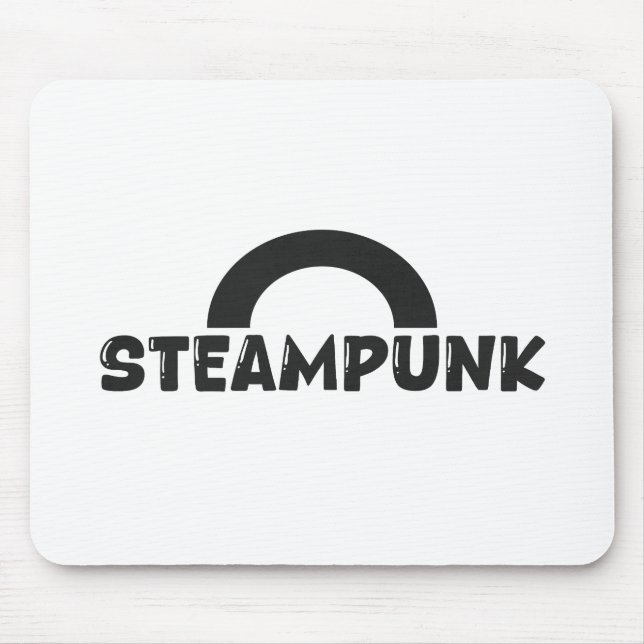 Steampunk Vintage Art – Elegant Mousepad (Vorne)