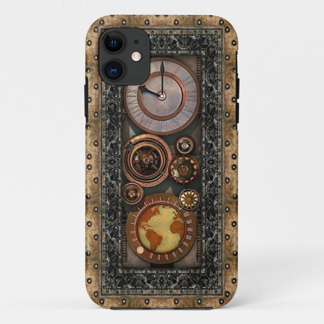 Steampunk Vintage Eleganz #2 Case-Mate iPhone Hülle (Rückseite)