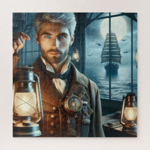 Steampunk-Vintage-Victorian-Leuchtturmwärter