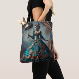 Steampunk Vintage Viktorianische Lady Circus Perfo Tasche