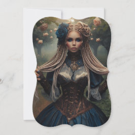 Steampunk Vintage Viktorianische Rose Lady Braids