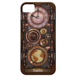 Steampunk Vintager Timepiece #1B Case-Mate iPhone Hülle