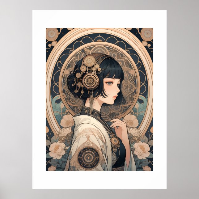 STeAMPuNK+WAGiRL Poster (Vorne)