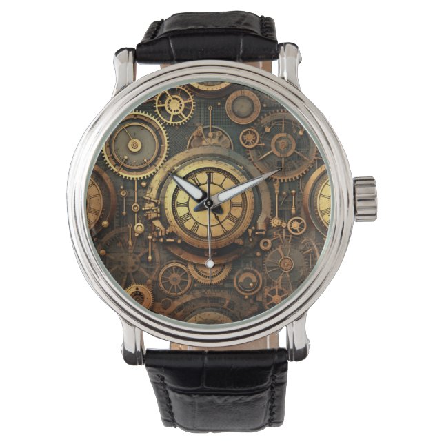 Steampunk Watch Armbanduhr (Vorderseite)