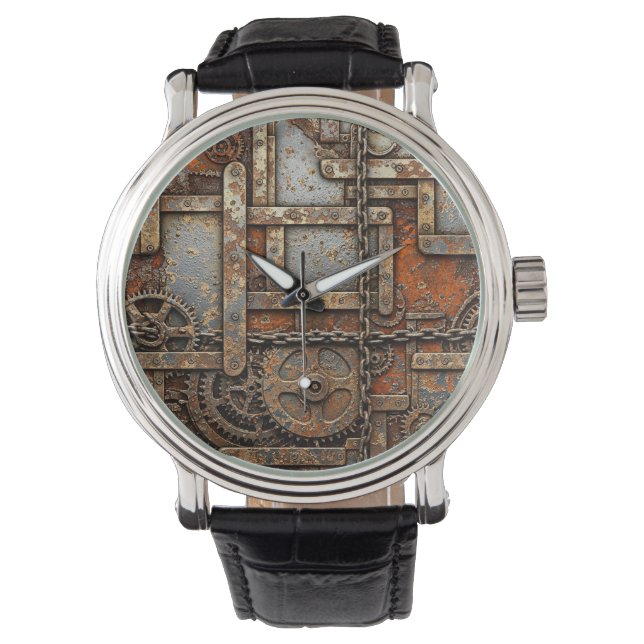 Steampunk Watch Armbanduhr (Vorderseite)