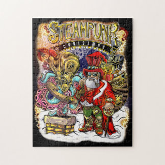 Steampunk Weihnachtsmann & Octopus Rentier Weihnac
