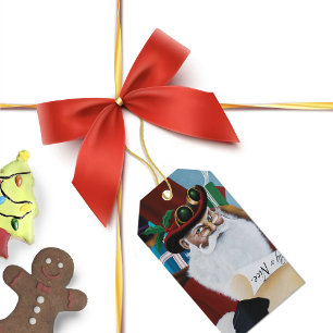 Steampunk-Weihnachtsmann viktorianische Weihnachts Geschenkanhänger