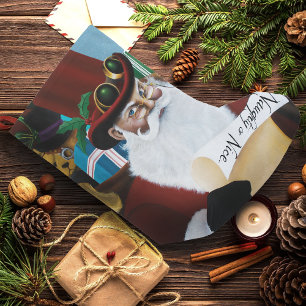 Steampunk-Weihnachtsmann viktorianische Weihnachts Kleiner Weihnachtsstrumpf