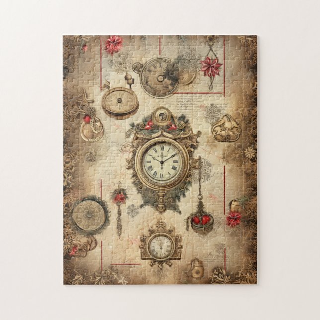 Steampunk-Weihnachtsrätsel (Vertikal)