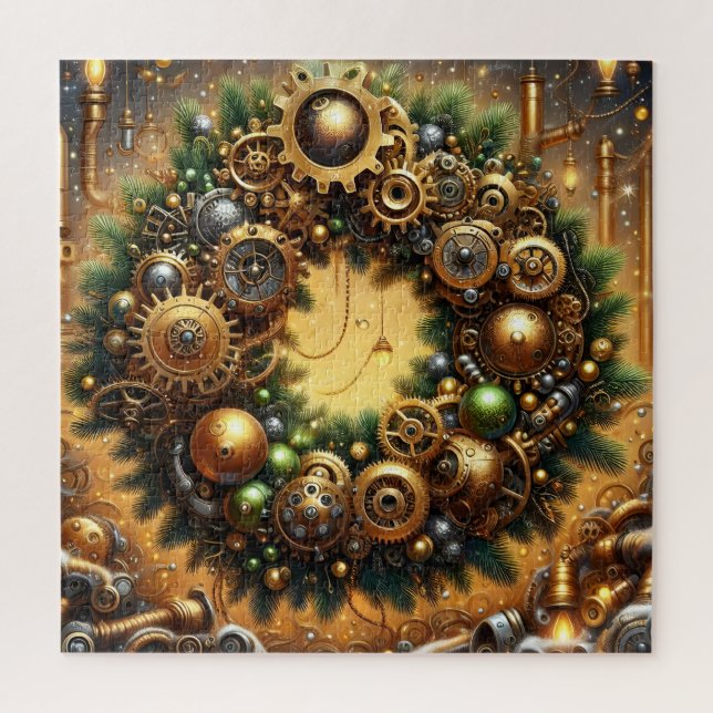 Steampunk-Weihnachtsrätsel (Vertikal)