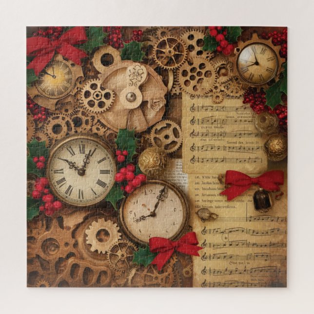 Steampunk-Weihnachtsrätsel (Vertikal)