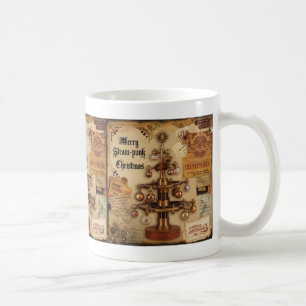 Steampunk-Weihnachtstasse Kaffeetasse