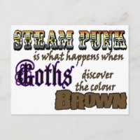 Steampunk: wenn Goths Brown entdecken