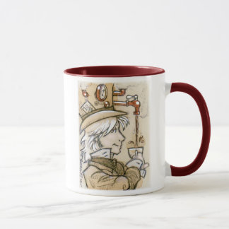 Steampunk wütende Hutmacher-Tasse Tasse