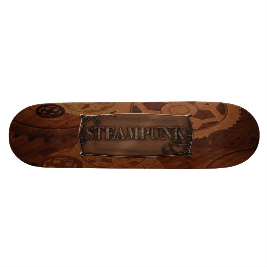 Steampunk Zahn-u. Gang-Skateboard Individuelles Skateboard