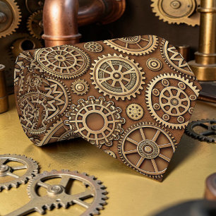 Steampunk-Zahnräder individuell gestaltete Krawatt Krawatte