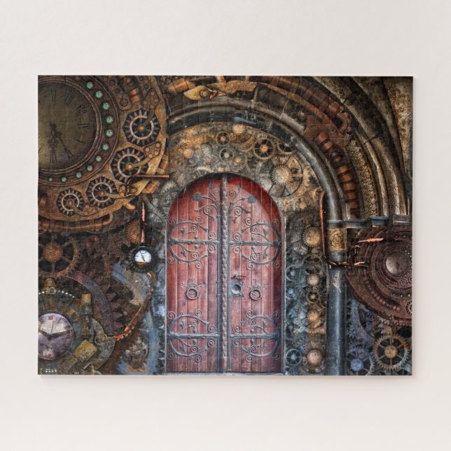 Steampunk-Zeiteingangstüren (Horizontal)