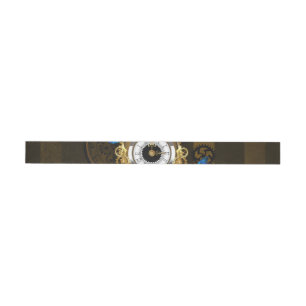 Steampunkgeere und blaue Schmetterlinge