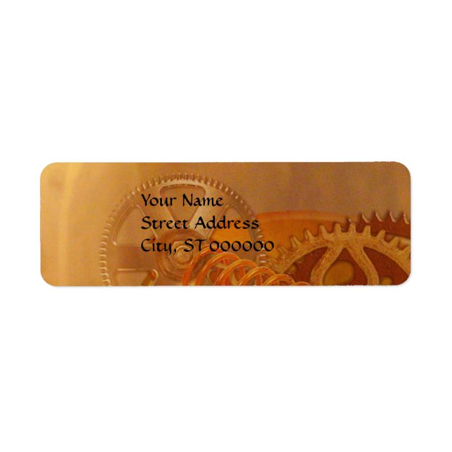 Steampunkgetriebekonstruktion (Vorne)