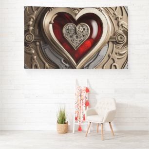 Steampunkherz - Mechanische Liebe Banner