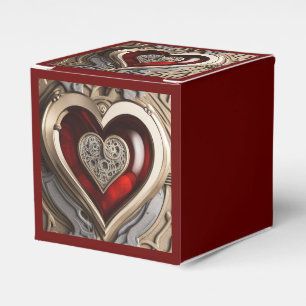 Steampunkherz - Mechanische Liebe Geschenkschachtel