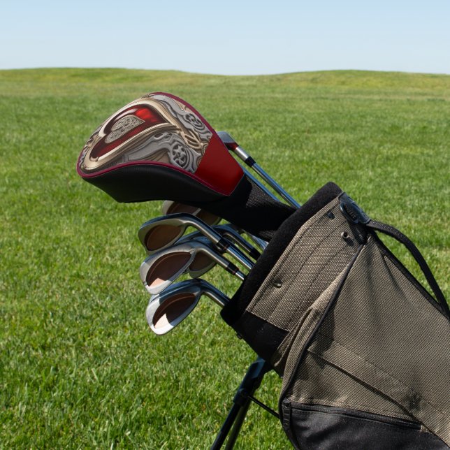 Steampunkherz - Mechanische Liebe Golf Headcover (In SItu)