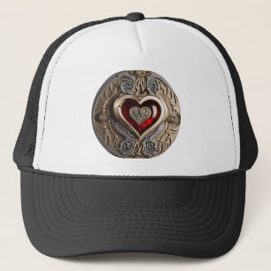 Steampunkherz - Mechanische Liebe Truckerkappe