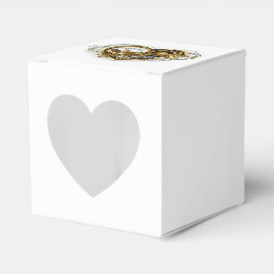 Steampunkherz mit Manometer Geschenkschachtel