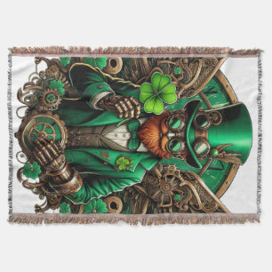 Steampunkklee am St. Patrick's Day Decke