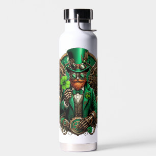 Steampunkklee am St. Patrick's Day Trinkflasche