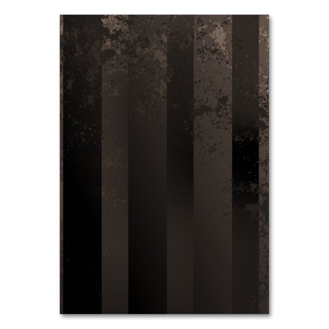 Steampunkuhr mit mechanischer Libelle Tischnummer (Rückseite)