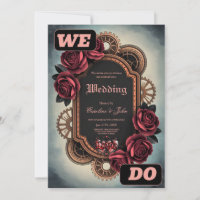 Steamrahmen mit Rote Rosen und Gängen