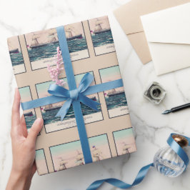 Steamschiff Victoria of the Anchor Line, 1876 Geschenkpapier