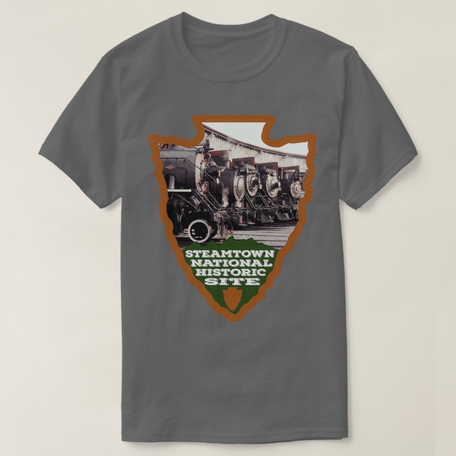 Steamtown National Historic Site arrowhead 1 T-Shirt (Design vorne)