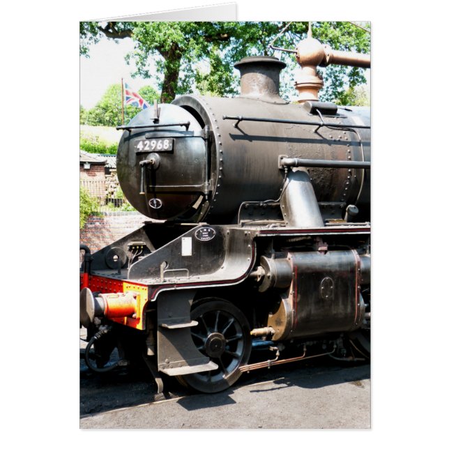 STEAMTRAINS-Karte (Vorne)