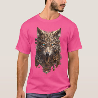 Steamwolf mit mechanischen Gängen und Schließfäche T-Shirt