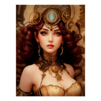 STEAMY STEAMPUNK LADY
