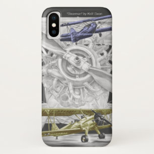 Stearman-Doppeldecker Case-Mate iPhone Hülle