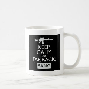 Stechen Sie an, beanspruchen Sie stark, SCHLAGEN Kaffeetasse