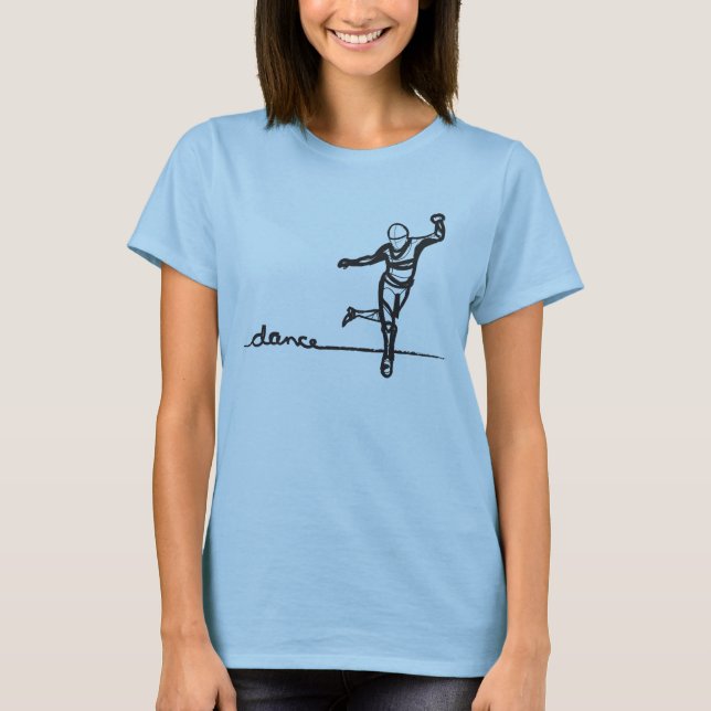 Stechen Sie das Tanz-T-Shirt an (angepasst) T-Shirt (Vorderseite)