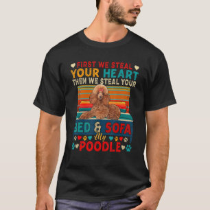 Stechen Sie zuerst Ihr Niedliches Herz dann Bett u T-Shirt