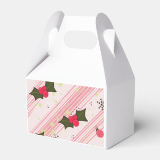Stechpalme von Sionna Geschenkbox mit Schneeflocke Geschenkschachtel
