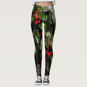 Stechpalmen-Beeren-Leggings Leggings