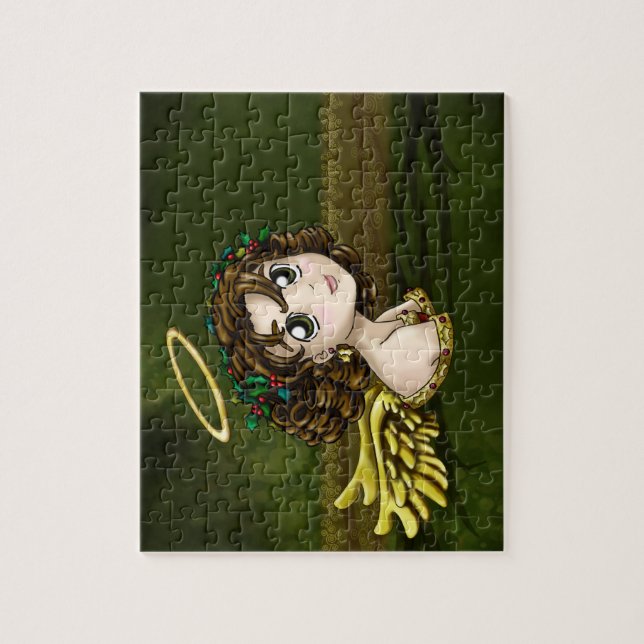 Stechpalmen-Engel (Vertikal)