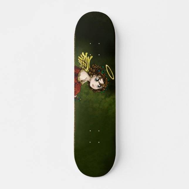 Stechpalmen-Engel Skateboard (Vorne)