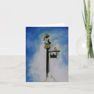 Stechpalmen-Vögel Karte