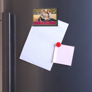 Stechpalmen-Weihnachten Magnet