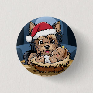Stechpalmenkind geliebt von Yorkshire Terrier Button