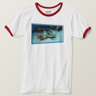 Stechrochen in Bewegung - Fotodesign T-Shirt